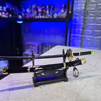 شمشیر فلزی 25 سانتی انیمه 21