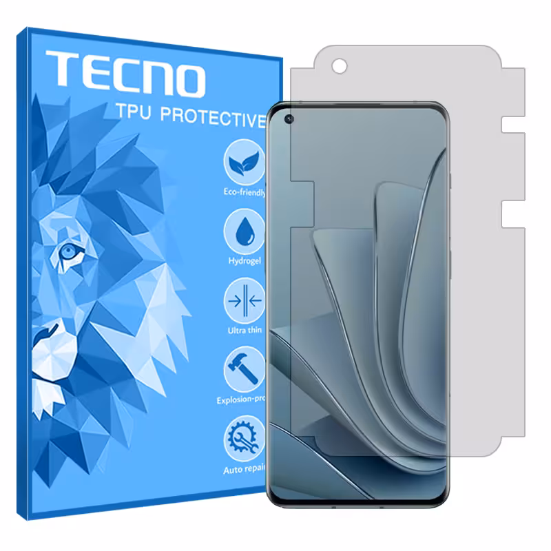 گلس وان پلاس 10 Pro مدل شفاف برند تکنو کد M