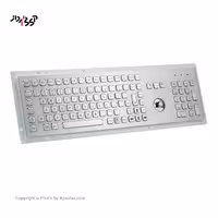 صفحه کلید فولادی با ترکبال مدل KYPCF3 توکار