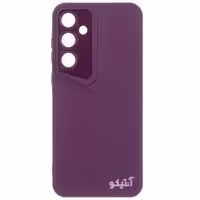 قاب ژله ای Porsche Design محافظ لنزدار مناسب برای Samsung A55-بنفش