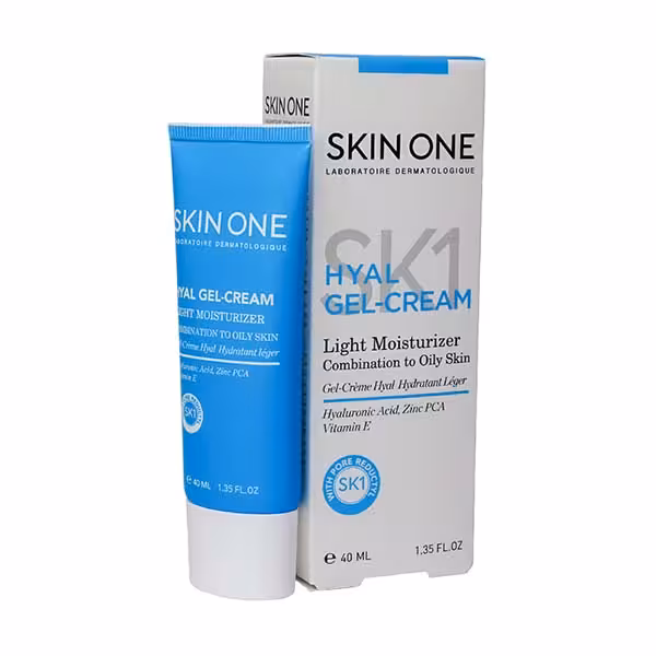 اسکین وان ژل کرم مرطوب کننده مناسب پوست مختلط تا چرب 40 میلی لیتر - داروکاو