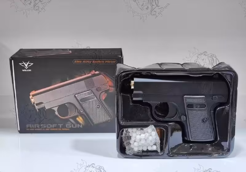 تفنگ کلت فلزی اسباب بازی کد 444