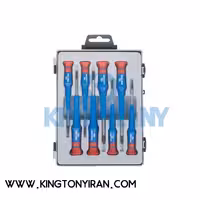 32108MR – ست پيچ گوشتي ساعتي دو سو و چهار سو  8 عددي 4 سانت  کينگ توني