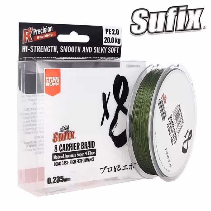 نخ براید سافیکس X8 Carrier Braided Green