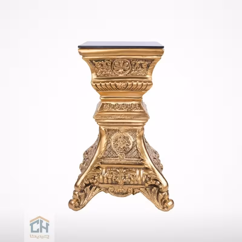 ستون طلایی کوتاه گلدکیش مدل 1-447