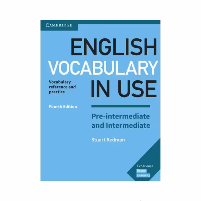 کتاب English vocabulary in use Preintermediate and intermediate اثر Stuart Redman and Lynda Edwards انتشارات کمبریج