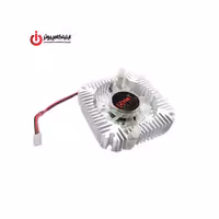 فن گرافیک با قطر 3.5 سانتی متر همراه با هیت سینک قطر 5.5 سانتی متر برند دی نت