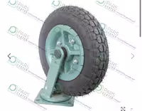 چرخ پاترولی لاستیکی بادی گردان