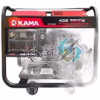 موتور برق کاما 6.5 کیلو وات دیزلی kama KDE8800E – استارتی ا موتور برق دیزلی کاما 6.5 کیلو وات kama KDE8800E