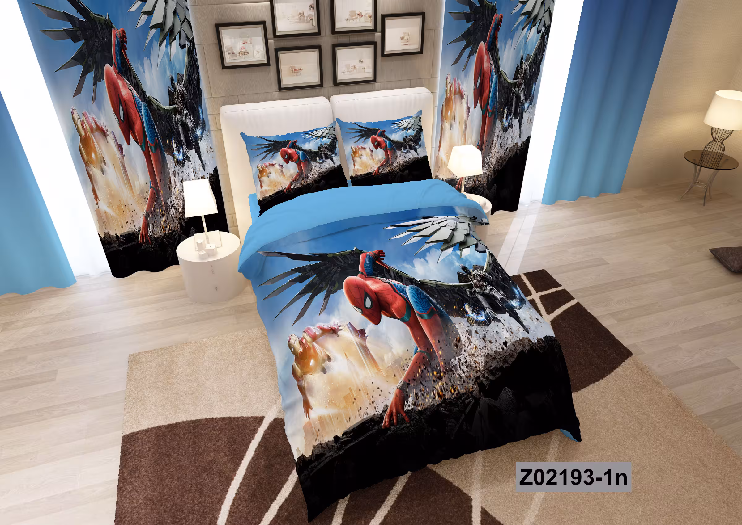 لحاف روتختی تنسل سه بعدی (3D) کالای خواب متین کد 2193