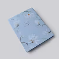 کلاسور 26 حلقه گل آبی سری کلاسیک دات نوت (dotenote)