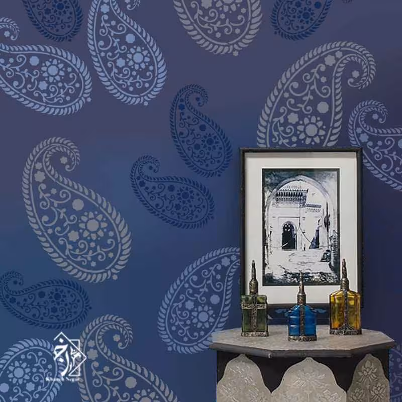 شابلون دیواری اسلیمی کد 508