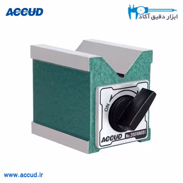 وی بلاک مگنتی 44-6 میلی متر Accud (آکاد) مدل 633-044-01