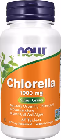 کلرلا 60 کپسول NOW