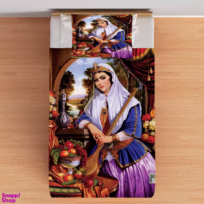 سرویس ملحفه رنس (Rence) مدل B2-10327 یک نفره 2 تکه