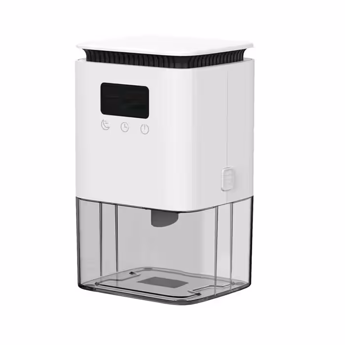 رطوبت‌گیر خانگی،  برند Raofuo مدل D5  رطوبت‌گیر 1300 میلی‌لیتری 40 واتی، برای اتاق خواب، کمد لباس، حمام