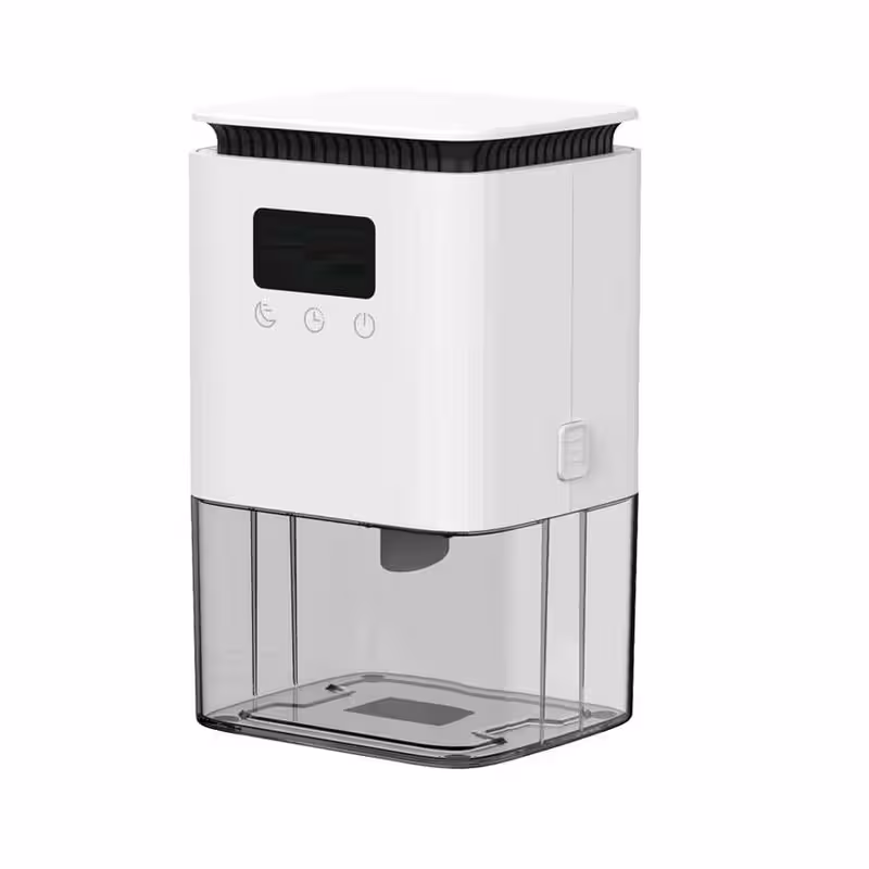 رطوبت‌گیر خانگی،  برند Raofuo مدل D5  رطوبت‌گیر 1300 میلی‌لیتری 40 واتی، برای اتاق خواب، کمد لباس، حمام