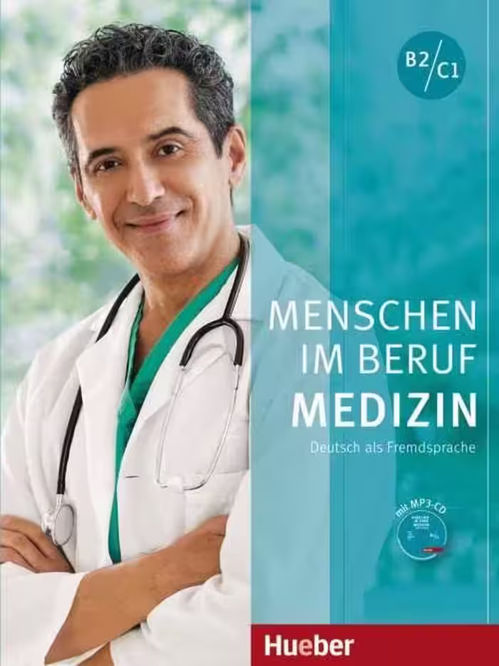 کتاب Menschen im Beruf Medizin Kursbuch B2 C1 ( چاپ سیاه سفید )