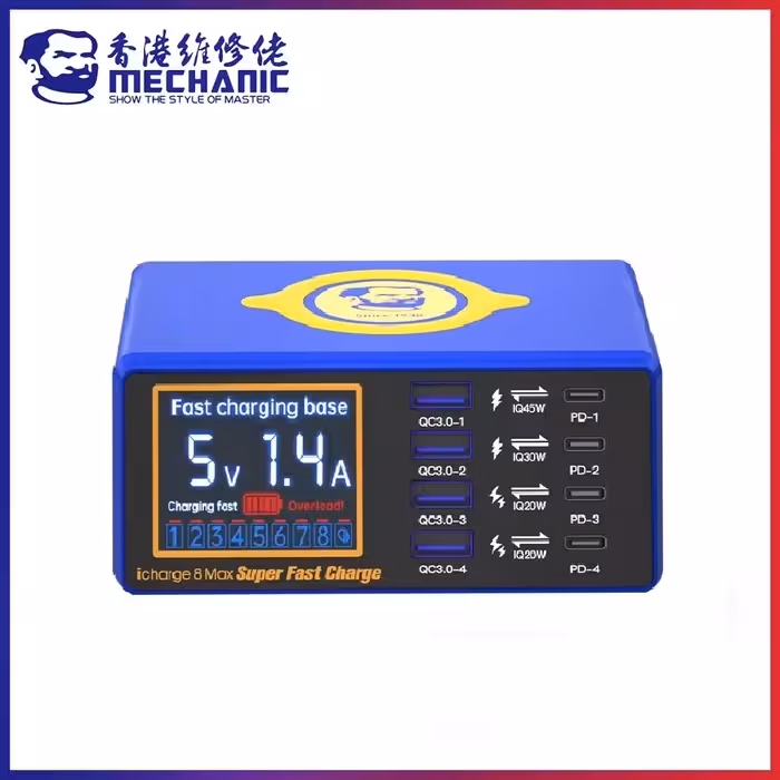 مولتی شارژر MECHANIC ICHARGE 8 MAX