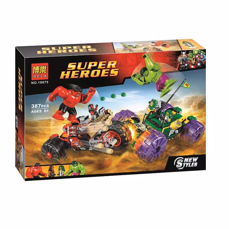 ساختنی Bela 10675 مدل Hulk