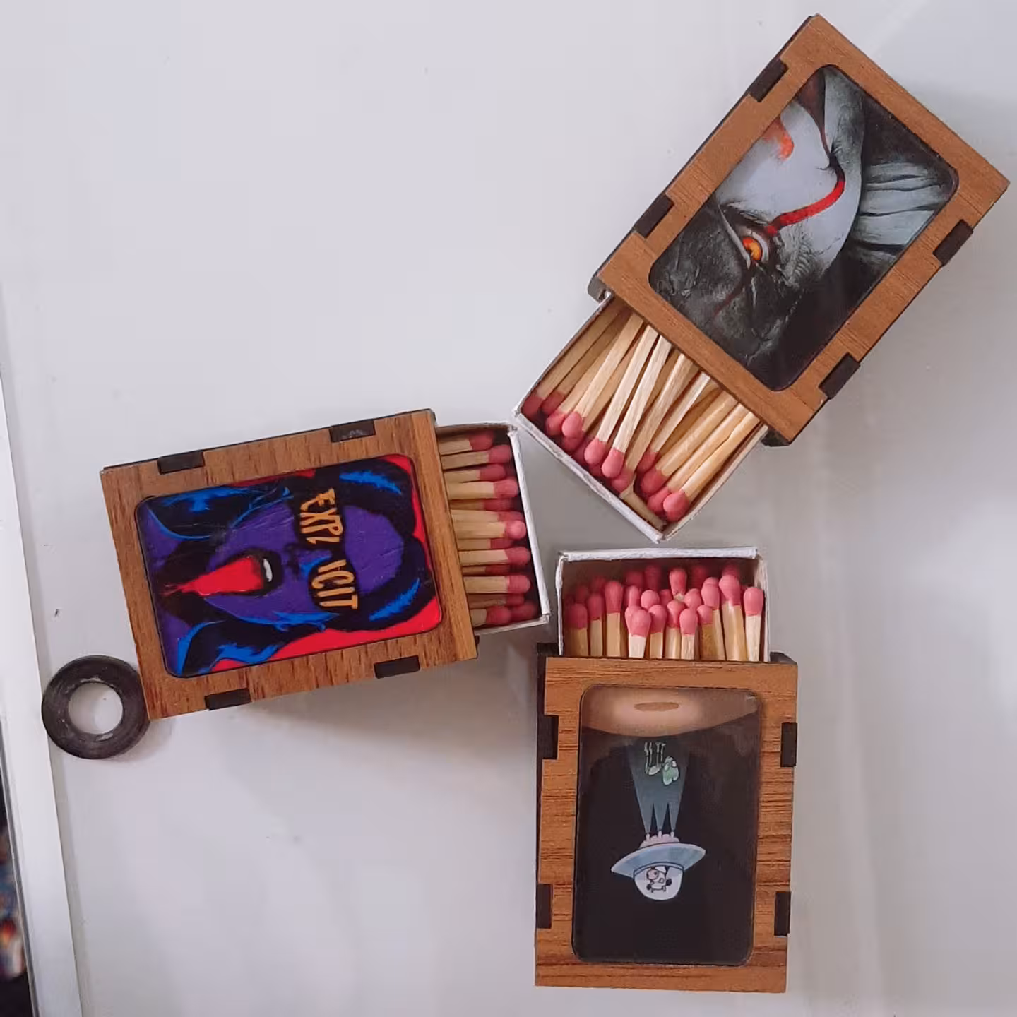 جا کبریتی چوبی