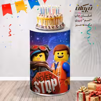 میز تولد کارتون لگو