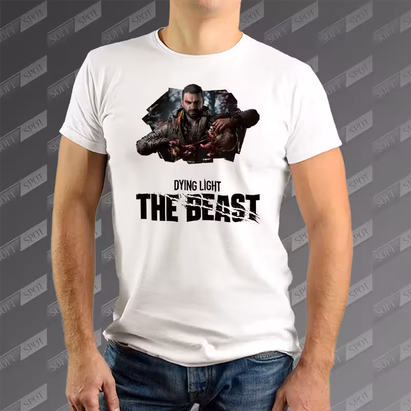 تیشرت مردانه طرح Dying Light The Beast TS-924