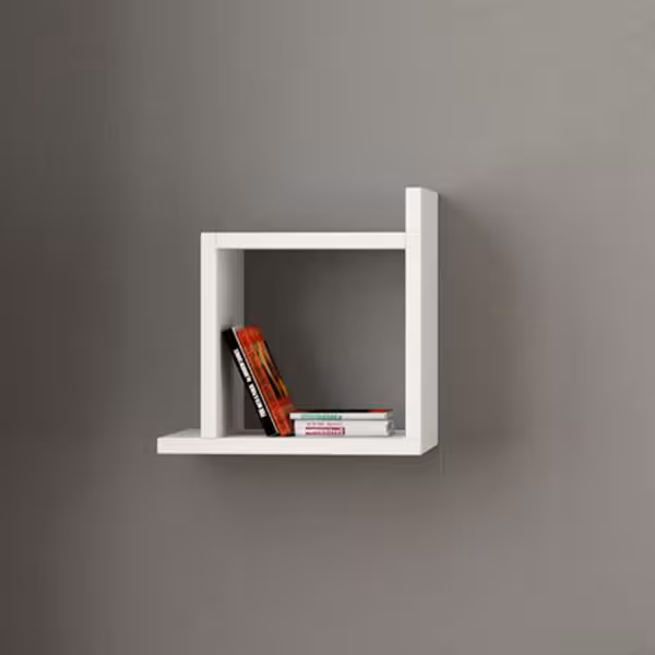 شلف دیواری فلفور کابینت مدل  Box 30x30 | کالا مکس