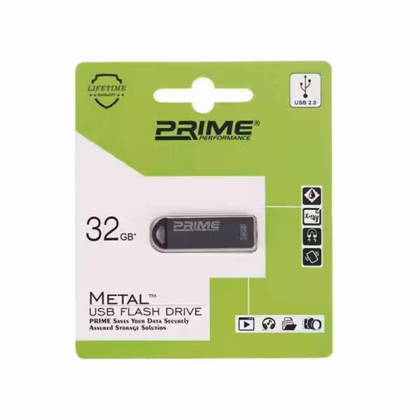 Flash Drive Prime Metal 32GB | فلش مموری فلزی پرایم