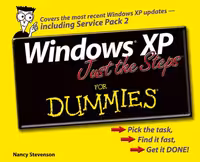 خرید و دانلود نسخه کامل کتاب Windows XP Just the Steps For Dummies
