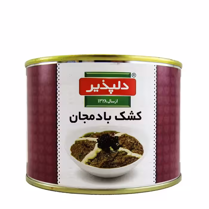 کنسرو کشک بادمجان دلپذیر 482 گرمی