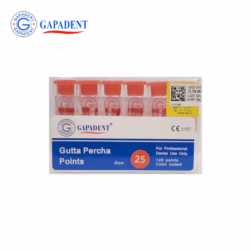گوتا پرکا 2 درصد سایز 25 – GAPADENT