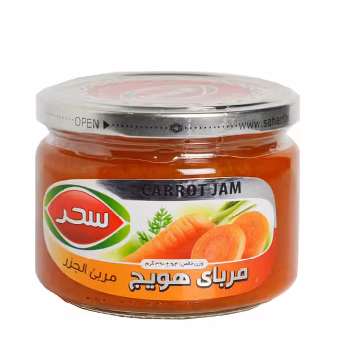 مربا هویج سحر 390 گرمی