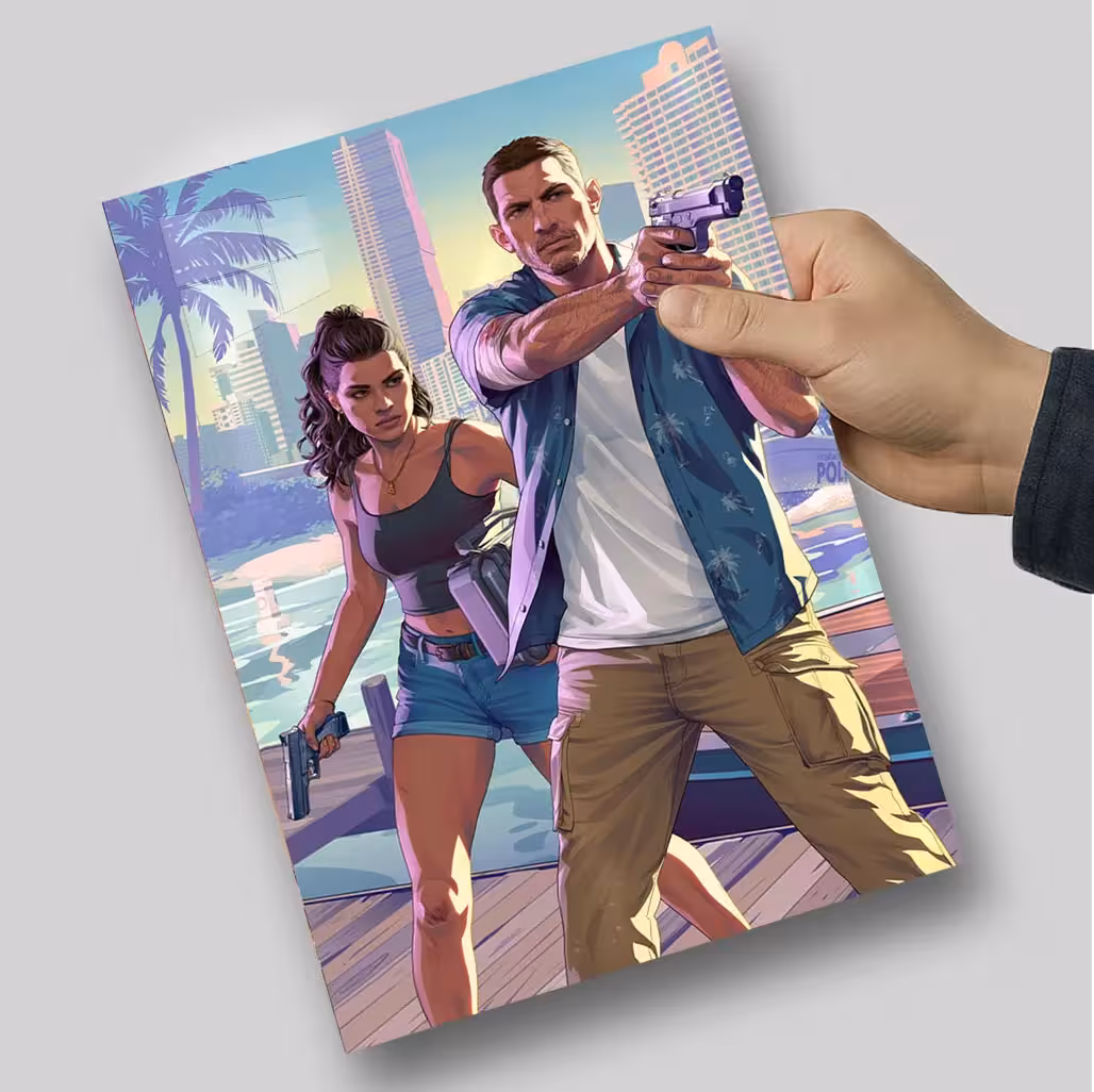 متال پوستر شخسیت بازی وی ای