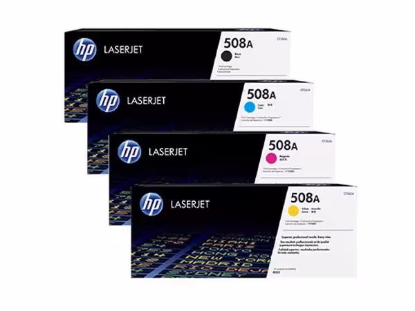 ست کارتریج رنگی اچ پی چهار رنگ 508A