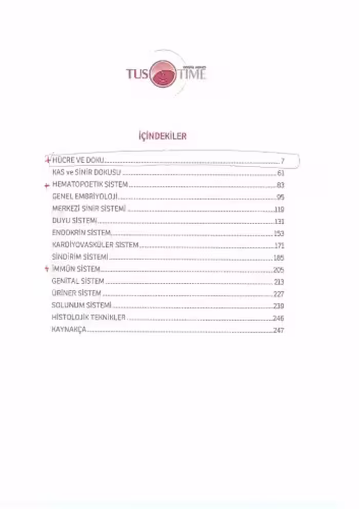 خرید و دانلود نسخه کامل کتاب İnfotus Histoloji ve Embriyoloji Konu Kitabı