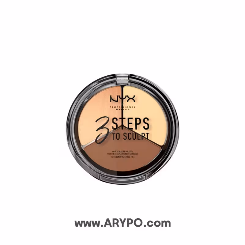 پالت کانتور نیکس 3 Steps Palette to sculpt