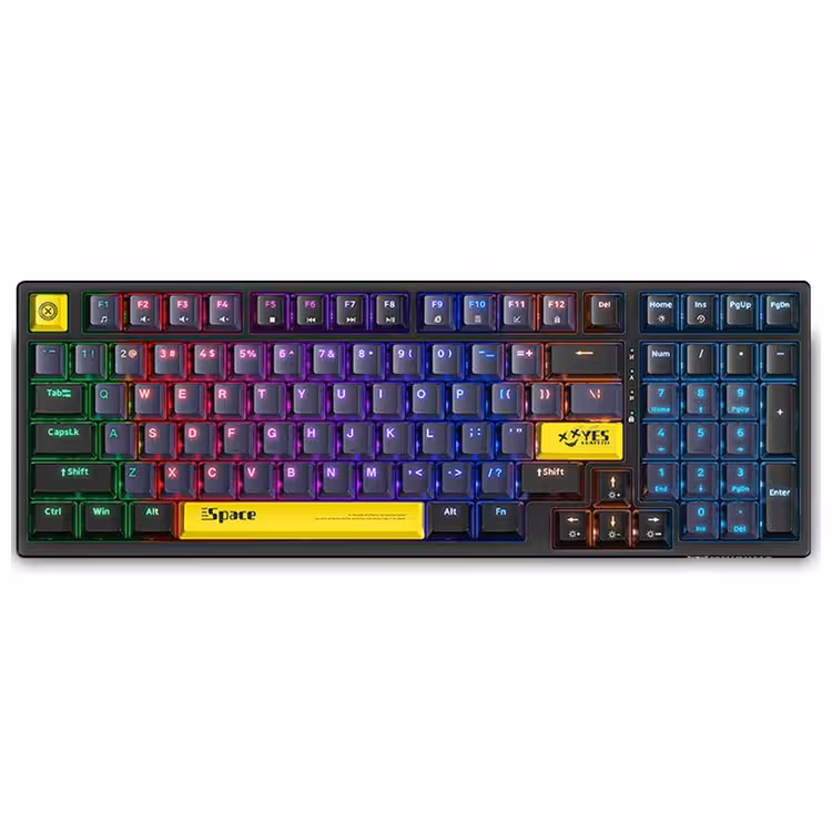 Onikuma G38 RGB Wired Mechanical Keyboard – Black