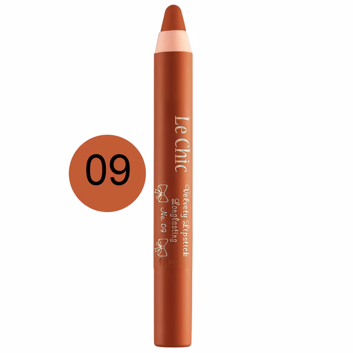 رژ لب مخملی مدادی بادوام لچیک شماره 09