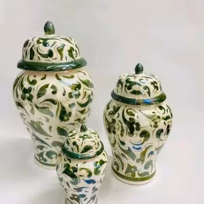 جینجر جار سرامیکی دستساز