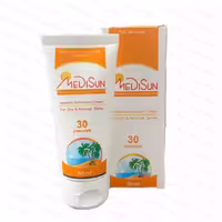 کرم ضد آفتاب مدیسان، SPF30، مناسب پوست های خشک و معمولی، حجم 50 میلی لیتر