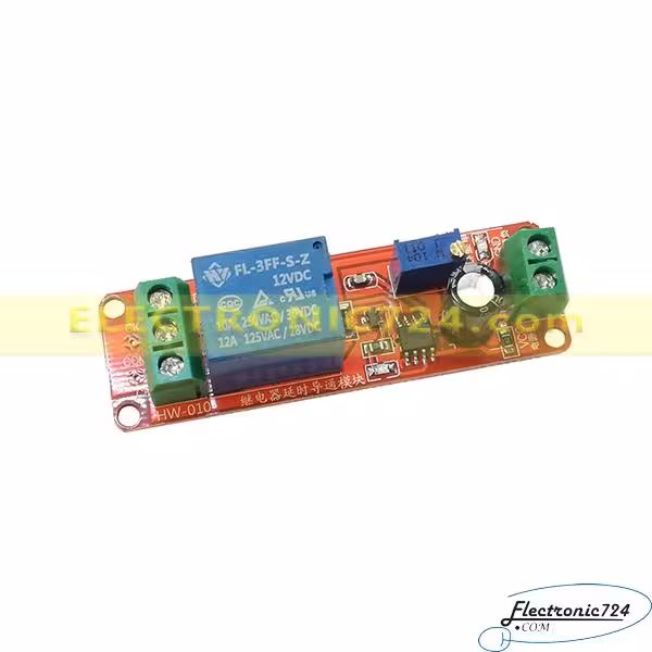 ماژول رله تایمر دار NE555 Delay Timer