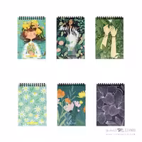 دفتریادداشت80برگ20*12سیم از بالا هیرمندپیپر