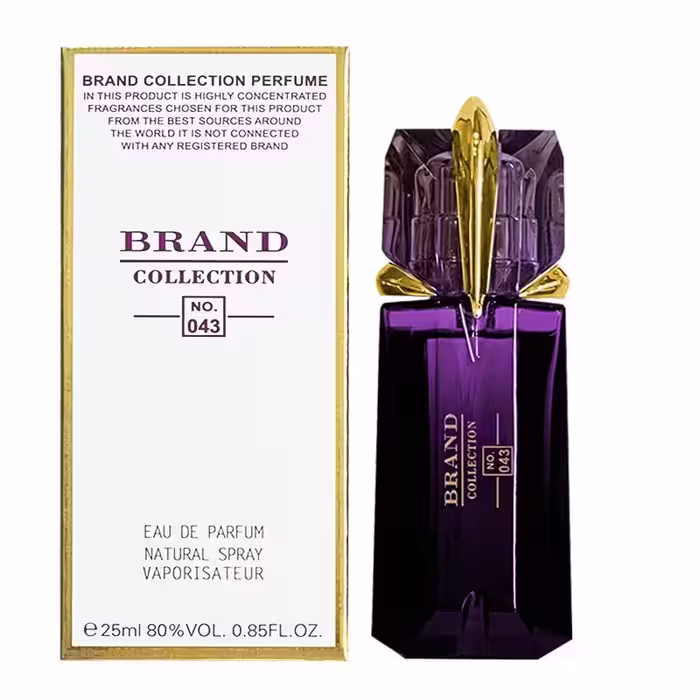 ادکلن برند کالکشن Brand Collection کد 043 مشابه رایحه Thierry Mugler Alien حجم 25ml