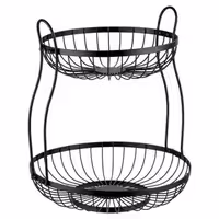 پایه سبد دو طبقه 2-Level Wire Basket Stand »Doppio« وست مارک
