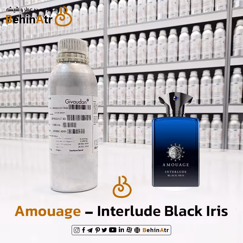 عطر اینترلود بلک آیریس – آمواج