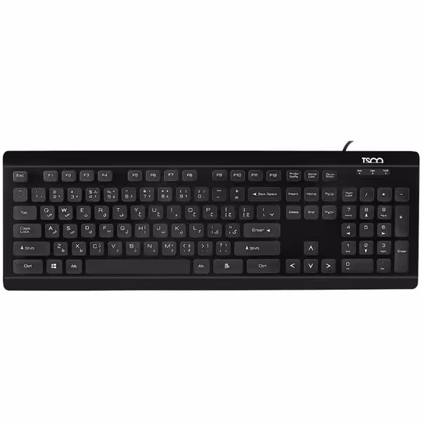 کیبورد سیمی تسکو مدل 8032