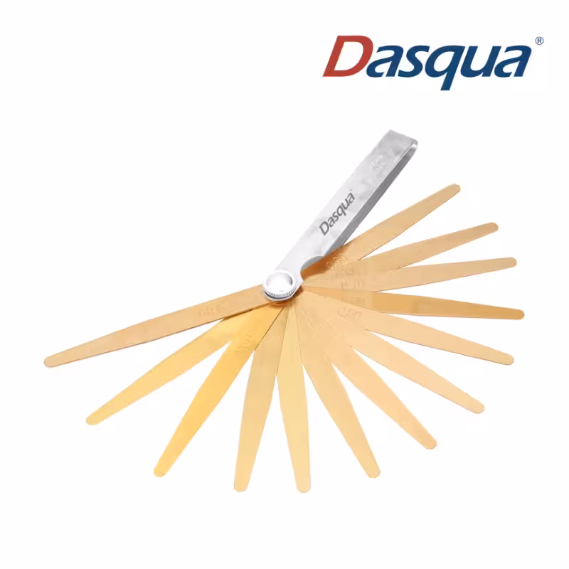 آچار فیلر برنجی 20 تیغ مدل DASQUA 1620-0100 ایتالیا