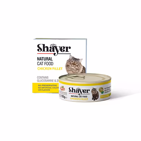 کنسرو گربه طعم فیله مرغ