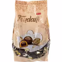 تافی فوندانت الوان Elvan مدل مغز کرم شکلاتی و پوشش کارامل Caramel
